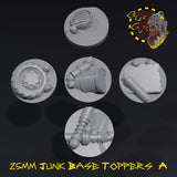 Junk Base Toppers - A - STL Download