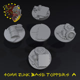 Junk Base Toppers - A - STL Download