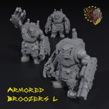 Armored Broozers x3 - L - STL Download