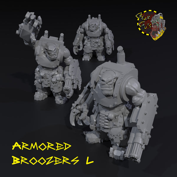 Armored Broozers x3 - L - STL Download