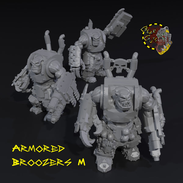 Armored Broozers x3 - M - STL Download