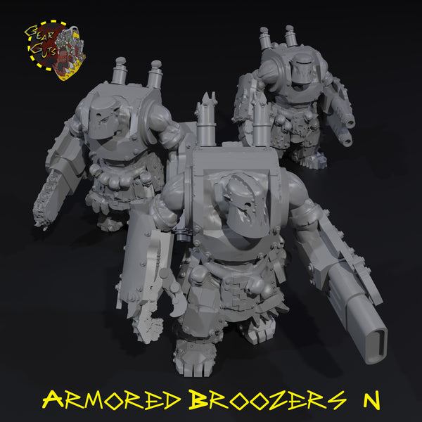 Armored Broozers x3 - N - STL Download