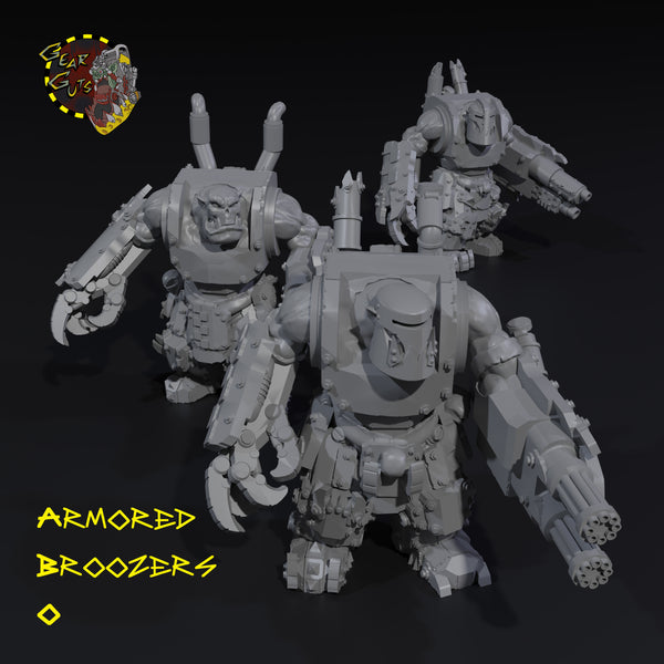 Armored Broozers x3 - O - STL Download