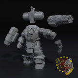 Armored Mekanic Boss - E - STL Download