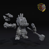 Armored Mekanic Boss - F - STL Download