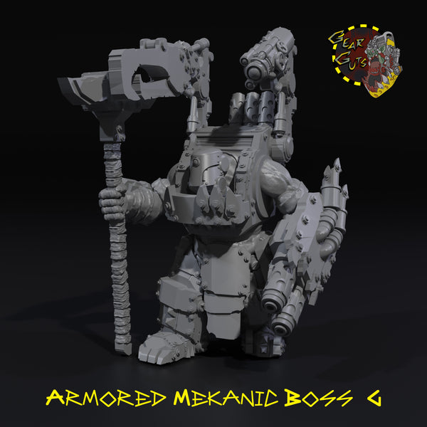 Armored Mekanic Boss - G - STL Download