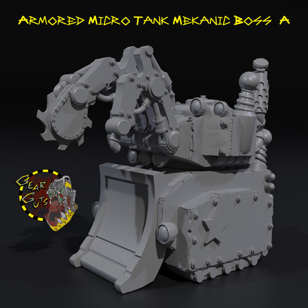 metal gear tank boss Armored Micro Tank Mekanic Boss