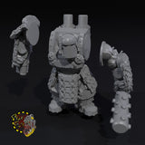 Armored Ronin Broozers x3 - A - STL Download