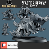 Beastie Riders x3 - Version 2