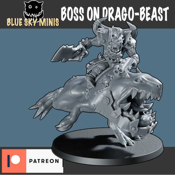 Boss on Drago-Beast