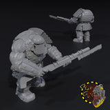 Ronin Broozer Assault Gunners x5 - A - STL Download