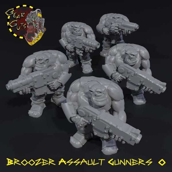 Broozer Assault Gunners x5 - O - STL Download
