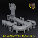 Broozer Piping Terrain - A - STL Download