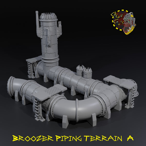 Broozer Piping Terrain - A - STL Download