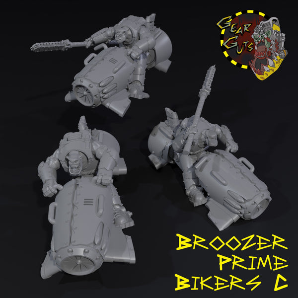 Broozer Prime Bikers x3 - C - STL Download