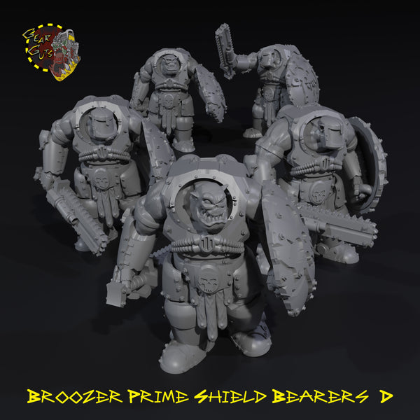 Broozer Prime Shield Bearers x5 - D - STL Download