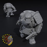 Ronin Broozer Shock Troopas x5 - A - STL Download