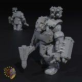 Broozer Tank Huntas x5 - H - STL Download