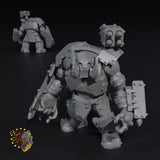 Broozer Tank Huntas x5 - H - STL Download