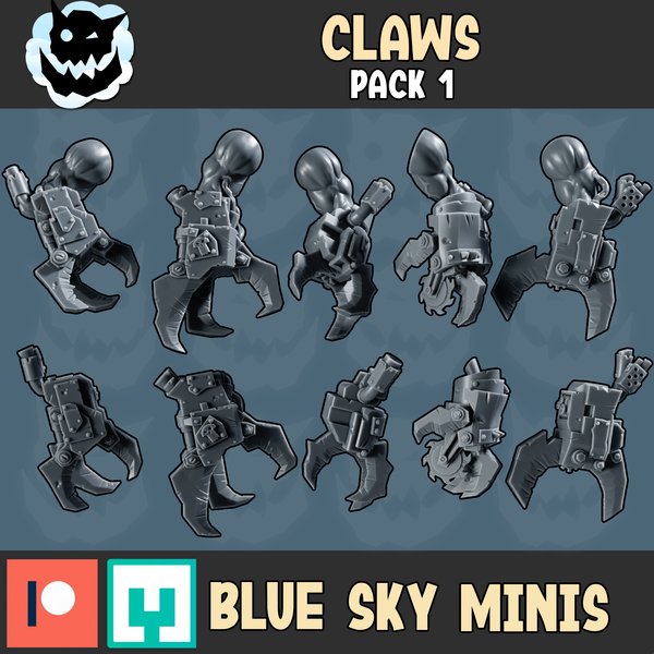 Claws x10 - Pack 1