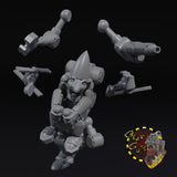 Crafty Goblin Jump Troopas x5 - A - STL Download