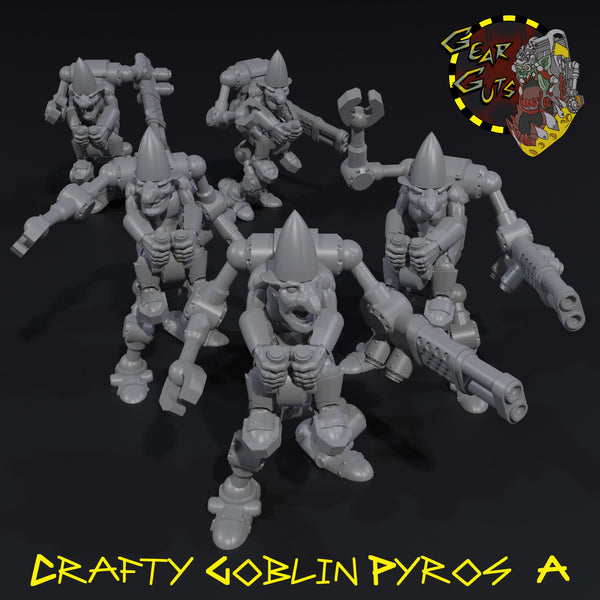 Crafty Goblin Pyros x5 - A - STL Download