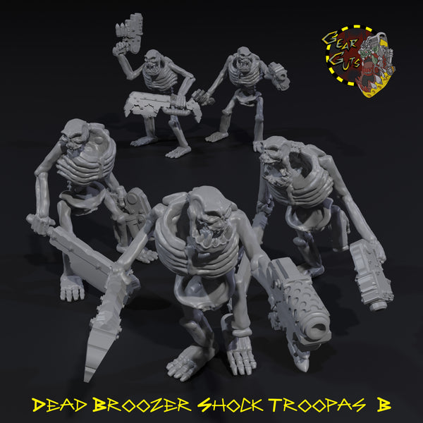 Dead Broozer Shock Troopas x5 - B - STL Download
