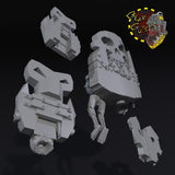 Broozer Heraldry Bits x4 - A - STL Download