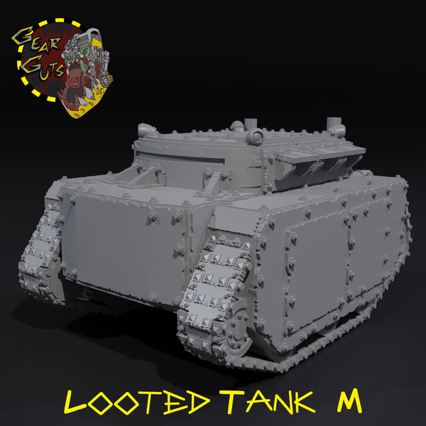 Looted Tank - M - STL Download