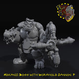 Mekanic Boss with Wormhole Cannon - F - STL Download