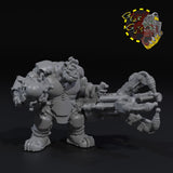 Mekanic Boss with Wormhole Cannon - F - STL Download