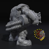 Mekanic Boss with Wormhole Cannon - F - STL Download