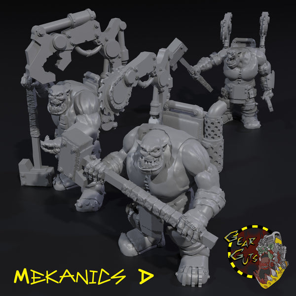 Mekanics x3 - D - STL Download