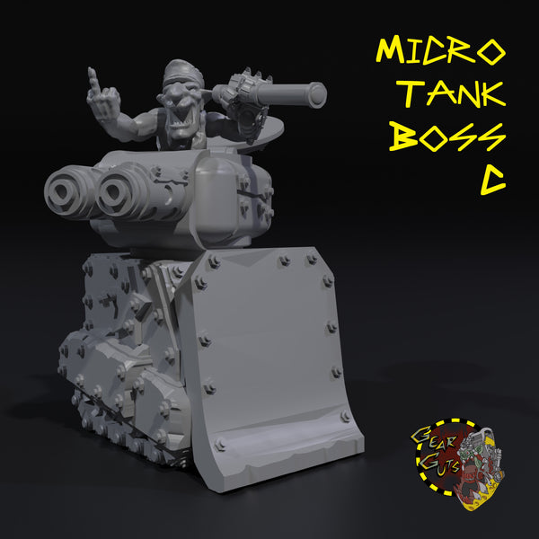 metal gear tank boss Micro Tank Boss - C