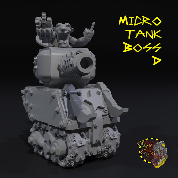 Micro Tank Boss - D - STL Download