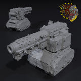 Micro Tanks x5 - D - STL Download