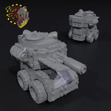 Micro Tanks x5 - E - STL Download