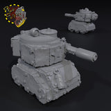 Micro Tanks x5 - E - STL Download
