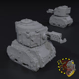 Micro Tanks x5 - G - STL Download