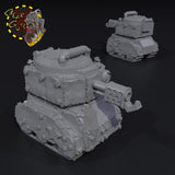 Micro Tanks x5 - G - STL Download