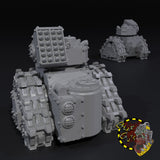 Mini Tanks x4 - J - STL Download