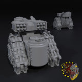 Mini Tanks x4 - J - STL Download