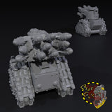 Mini Tanks x4 - J - STL Download
