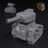 Mini Tanks x4 - L - STL Download