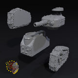 Mini Tanks x4 - L - STL Download