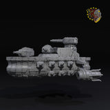 Pirate Broozer Gunboat - C - STL Download