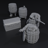 Pirate Broozer Sneaky Broozers x5 - A - STL Download
