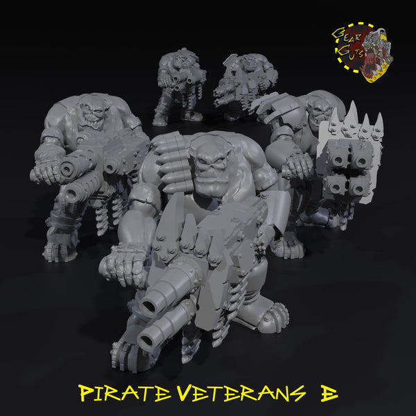 Pirate Veterans x5 - E - STL Download