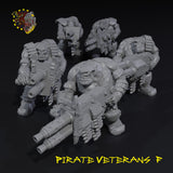 Pirate Veterans x5 - F - STL Download