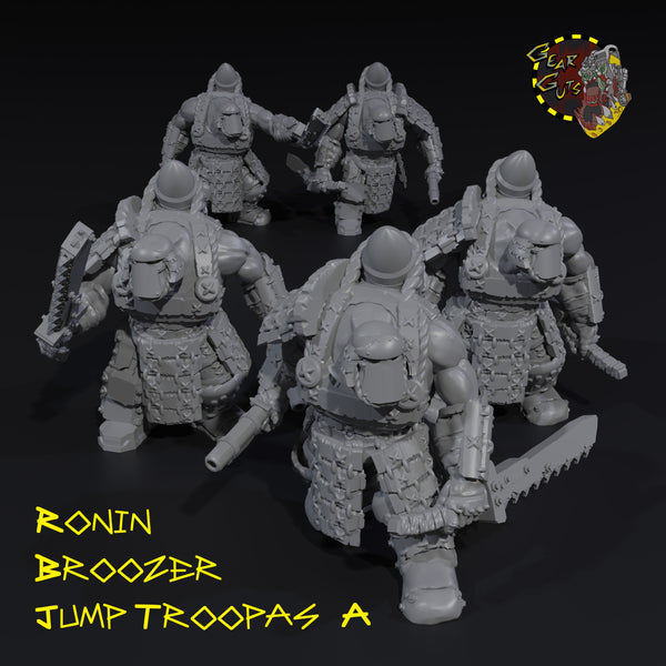 Ronin Broozer Jump Troopas x5 - A - STL Download
